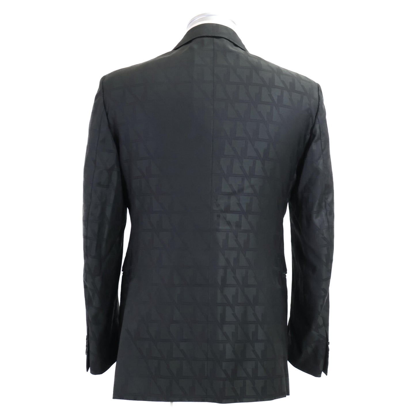 LOUIS VUITTON 路易威登 【国内正品/23年款】RM232F R54 HPFJ8E/HPFP8W Logo满印羊毛两粒扣单排西服套装