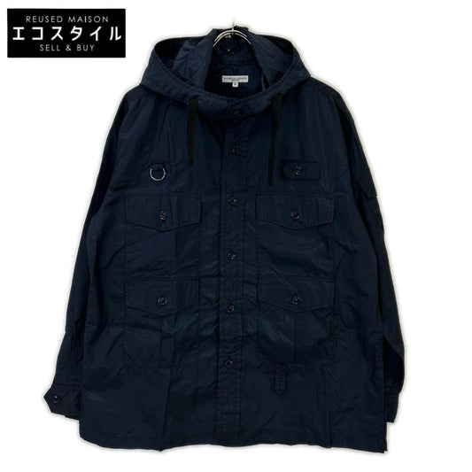 Engineered Garments エンジニアードガーメンツ ネイビー ナイロン フィッシングオーバーシャツ ジャケット
