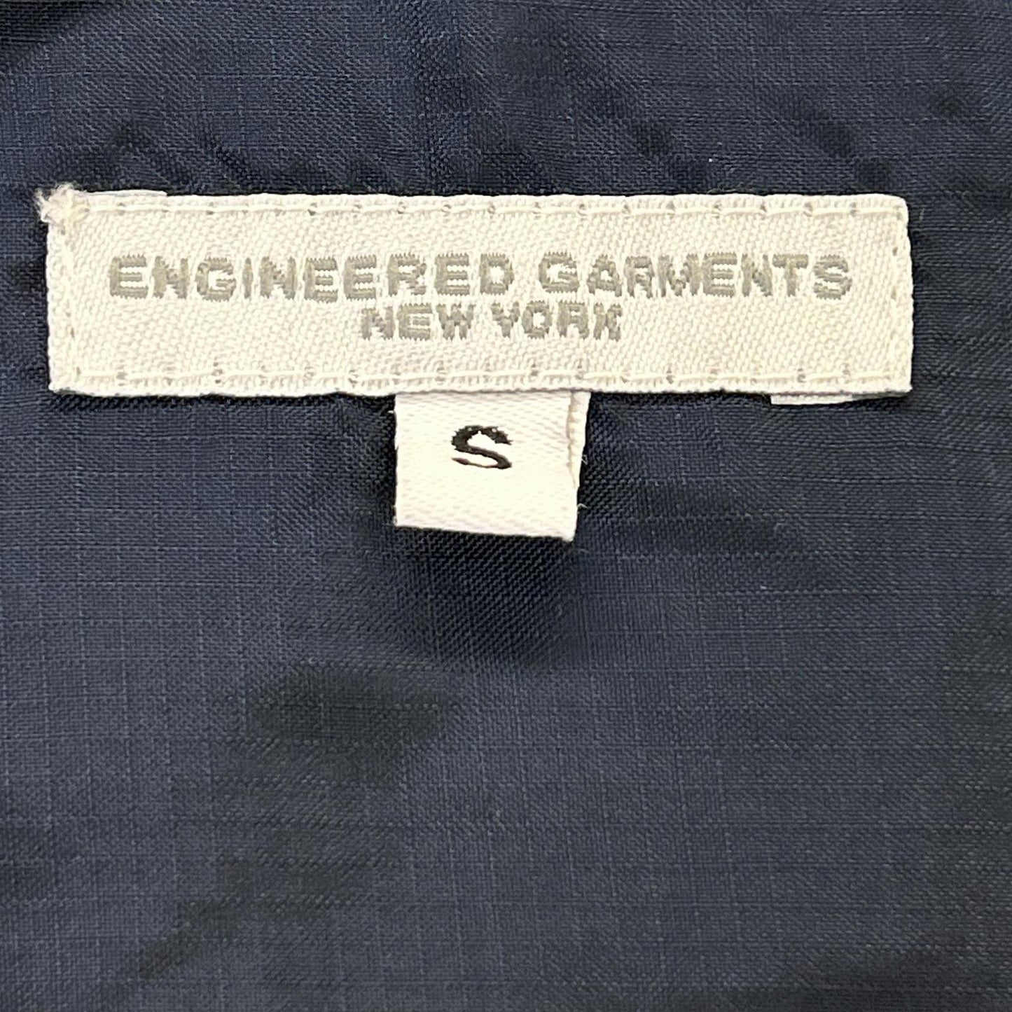 Engineered Garments エンジニアードガーメンツ ネイビー ナイロン フィッシングオーバーシャツ ジャケット