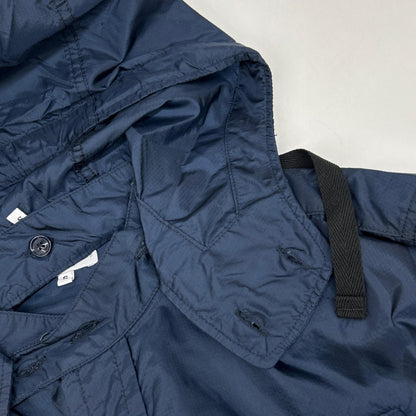 Engineered Garments エンジニアードガーメンツ ネイビー ナイロン フィッシングオーバーシャツ ジャケット
