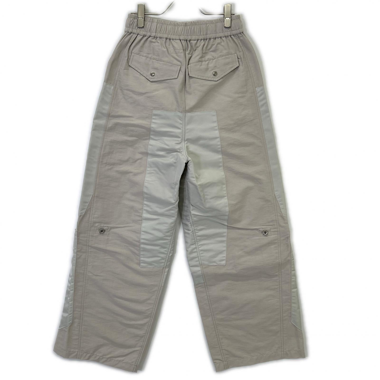 JULIUS ユリウス 807PAM2 ジップ パネル バギー パンツ ボトムス