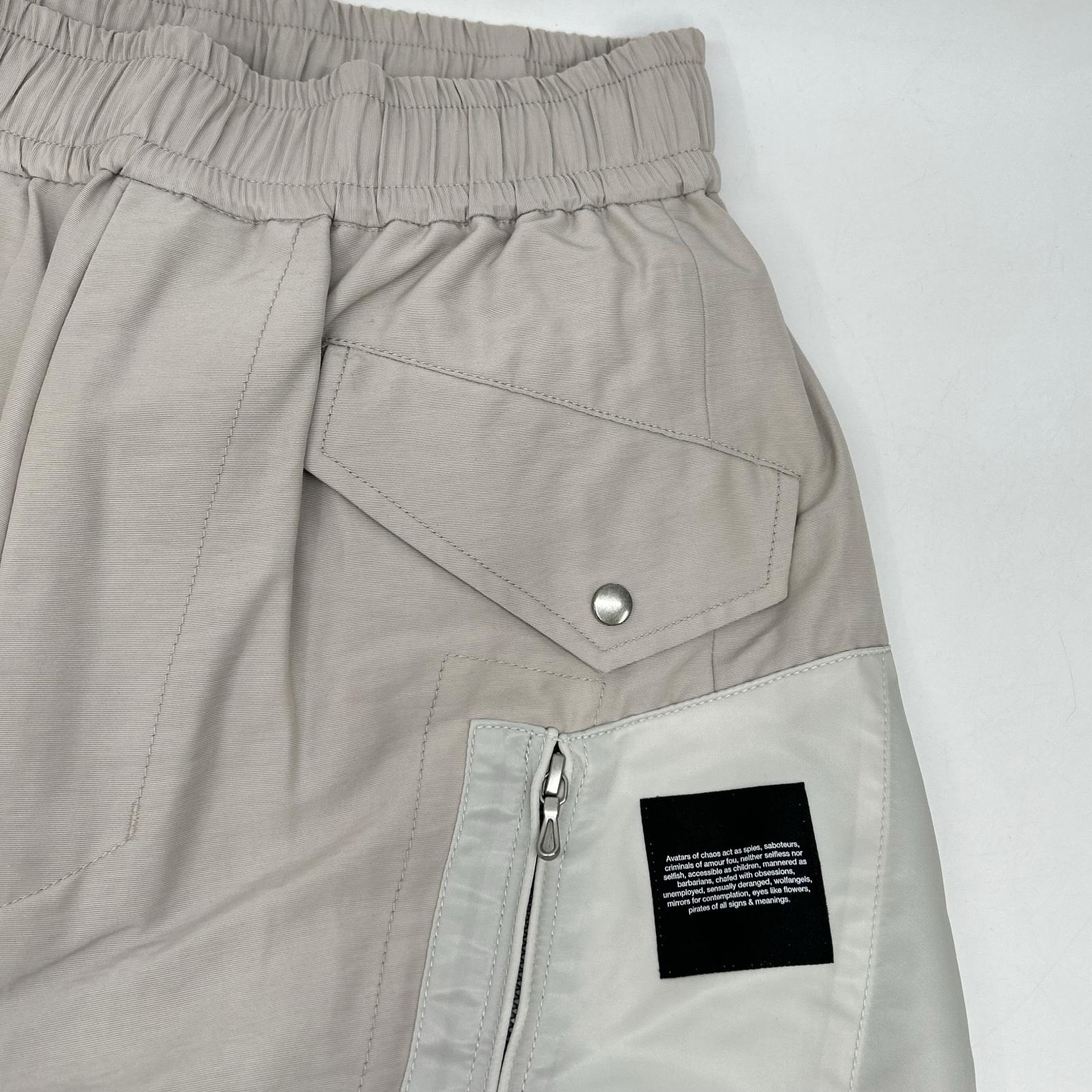 JULIUS ユリウス 807PAM2 ジップ パネル バギー パンツ ボトムス