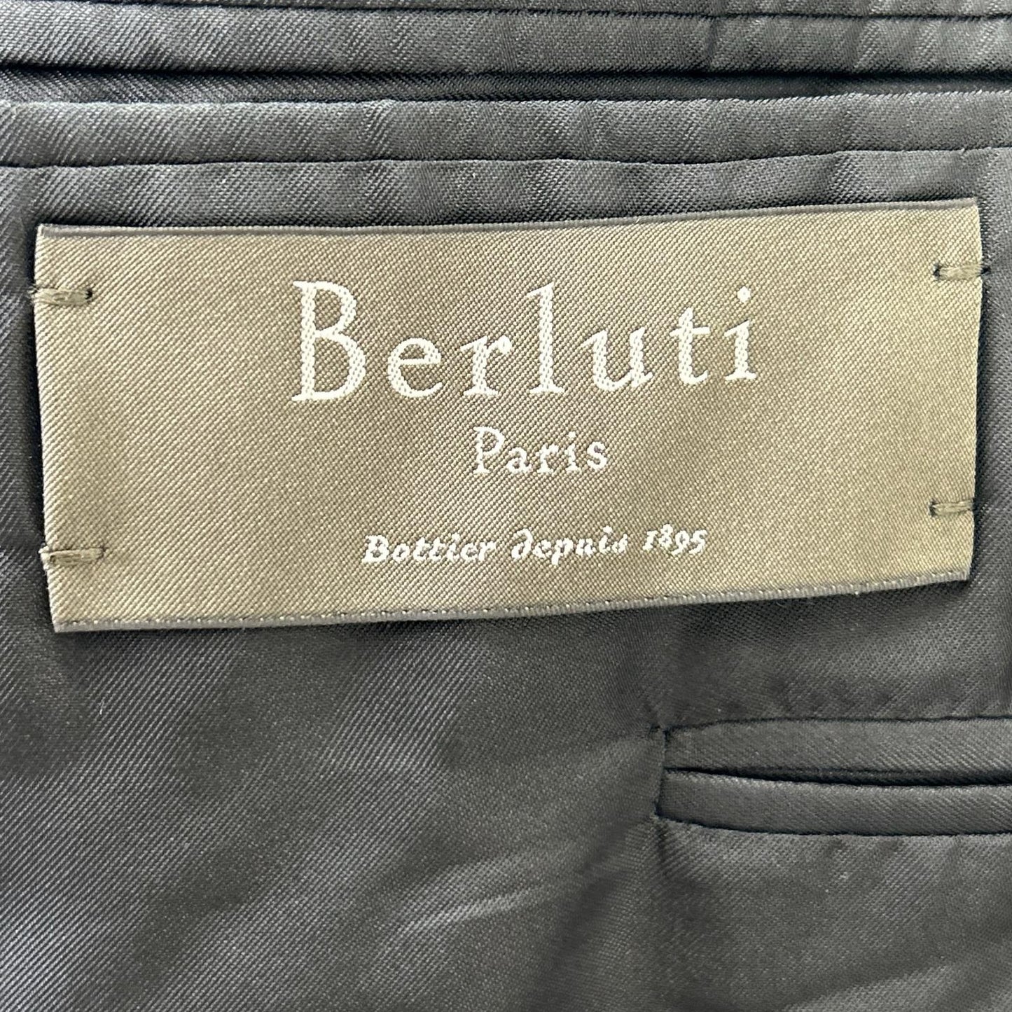 berluti ベルルッティ MTM091G/33 ブラック タキシードジャケット ジャケット