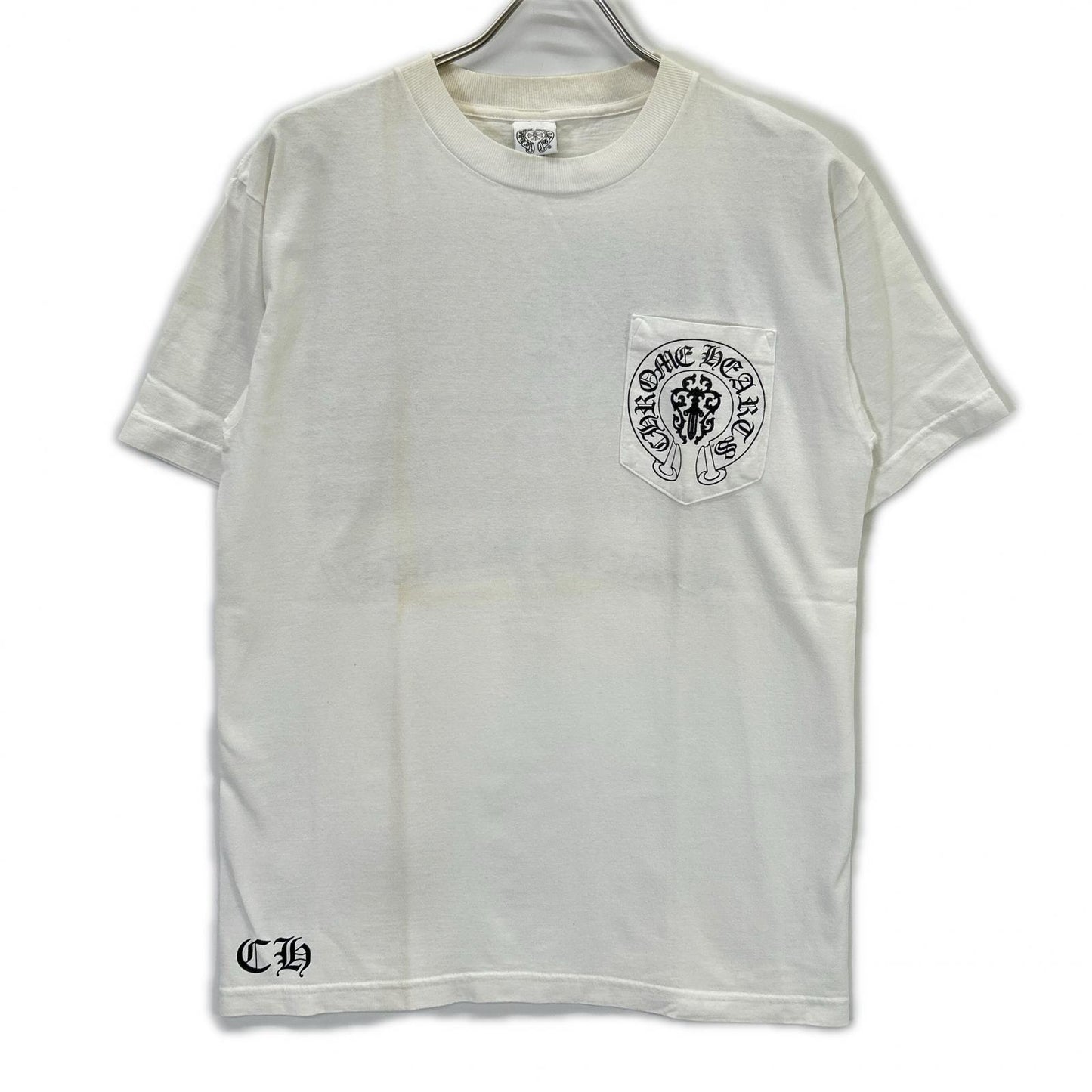 Chrome hearts クロムハーツ 2212-304-0664 アメリカンフラッグ クルーネック ポケットTシャツ トップス