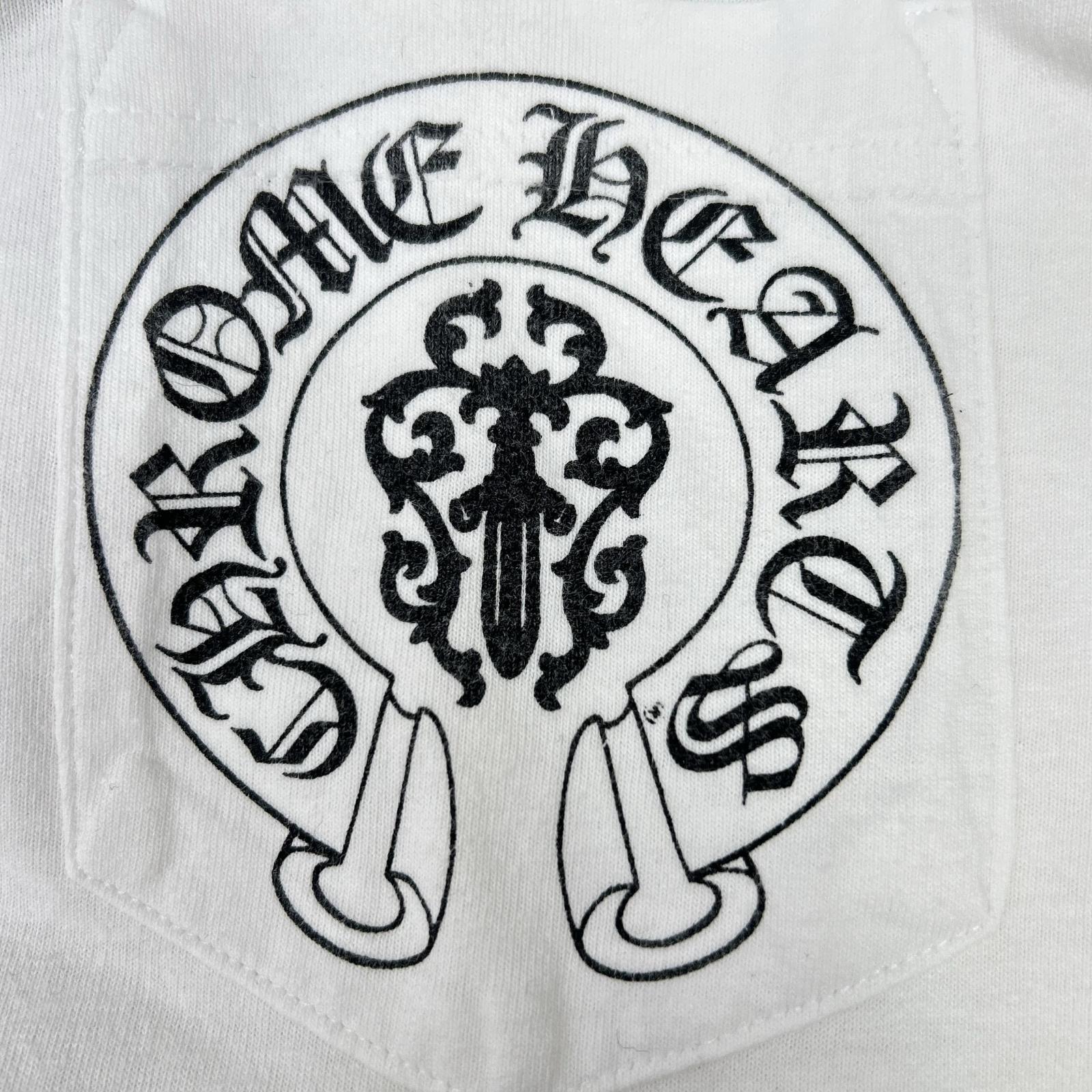 Chrome hearts クロムハーツ 2212-304-0664 アメリカンフラッグ クルーネック ポケットTシャツ トップス
