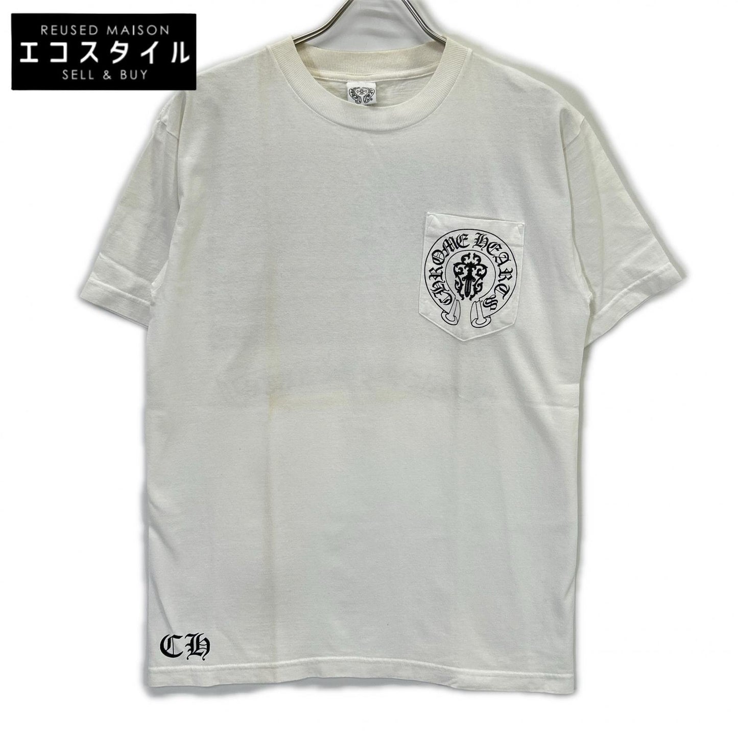 Chrome hearts クロムハーツ 2212-304-0664 アメリカンフラッグ クルーネック ポケットTシャツ トップス