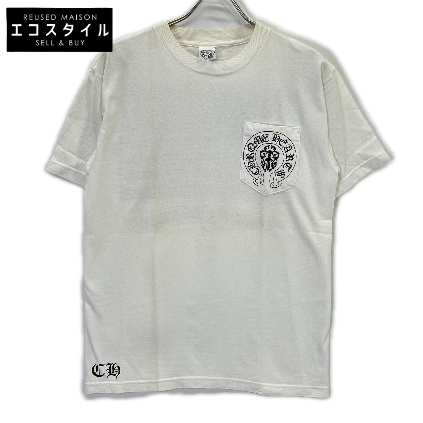 Chrome hearts クロムハーツ 2212-304-0664 アメリカンフラッグ クルーネック ポケットTシャツ トップス
