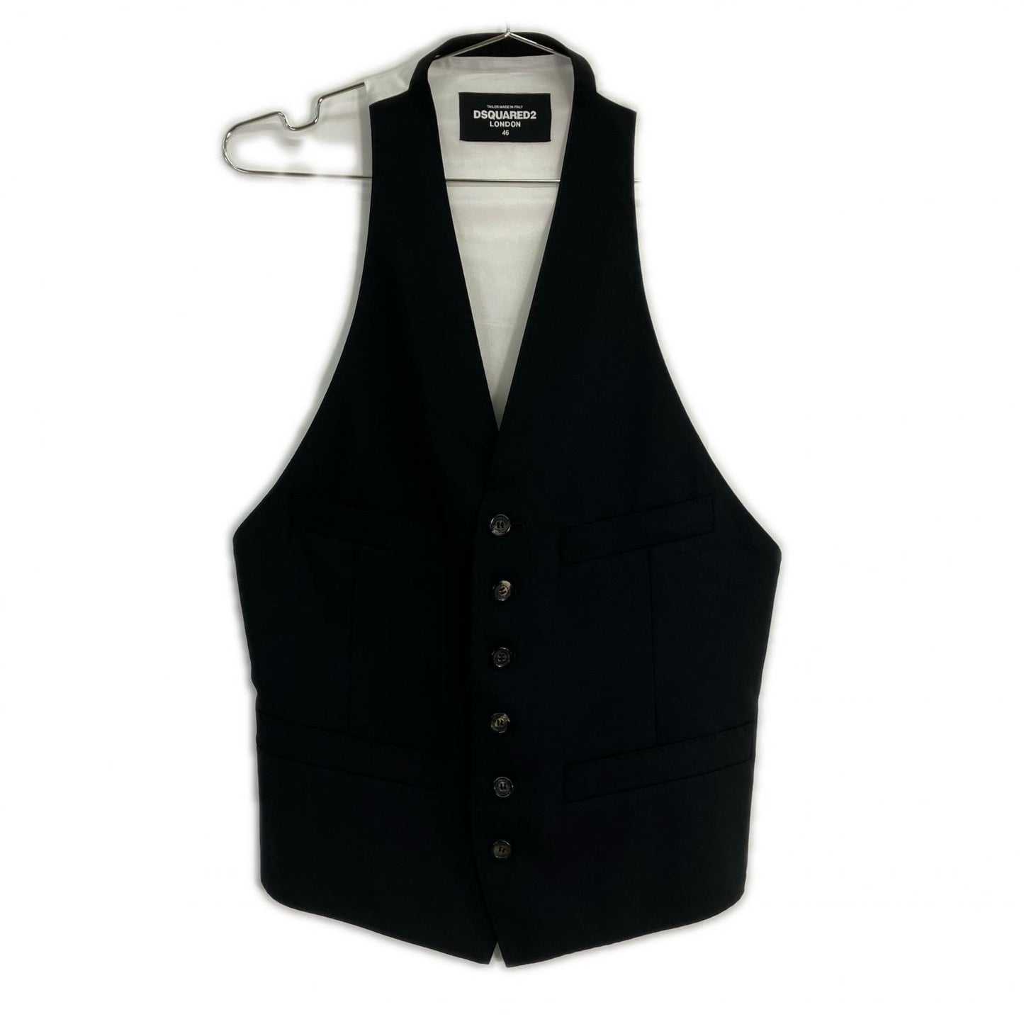DSQUARED2 ディースクエアード 17年製 S74FS0009 ブラック 3ピーススーツ スーツ セットアップ