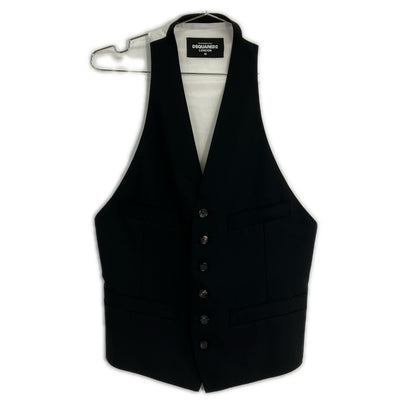 DSQUARED2 ディースクエアード 17年製 S74FS0009 ブラック 3ピーススーツ スーツ セットアップ