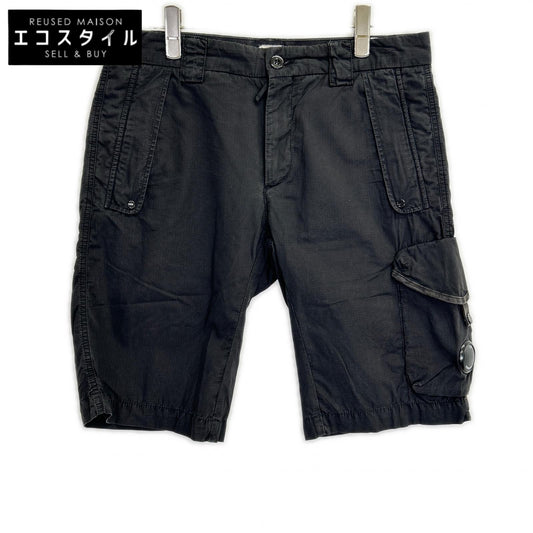 C.P.COMPANY シーピーカンパニー 08CMBE334A ブラック カーゴハーフパンツ ボトムス