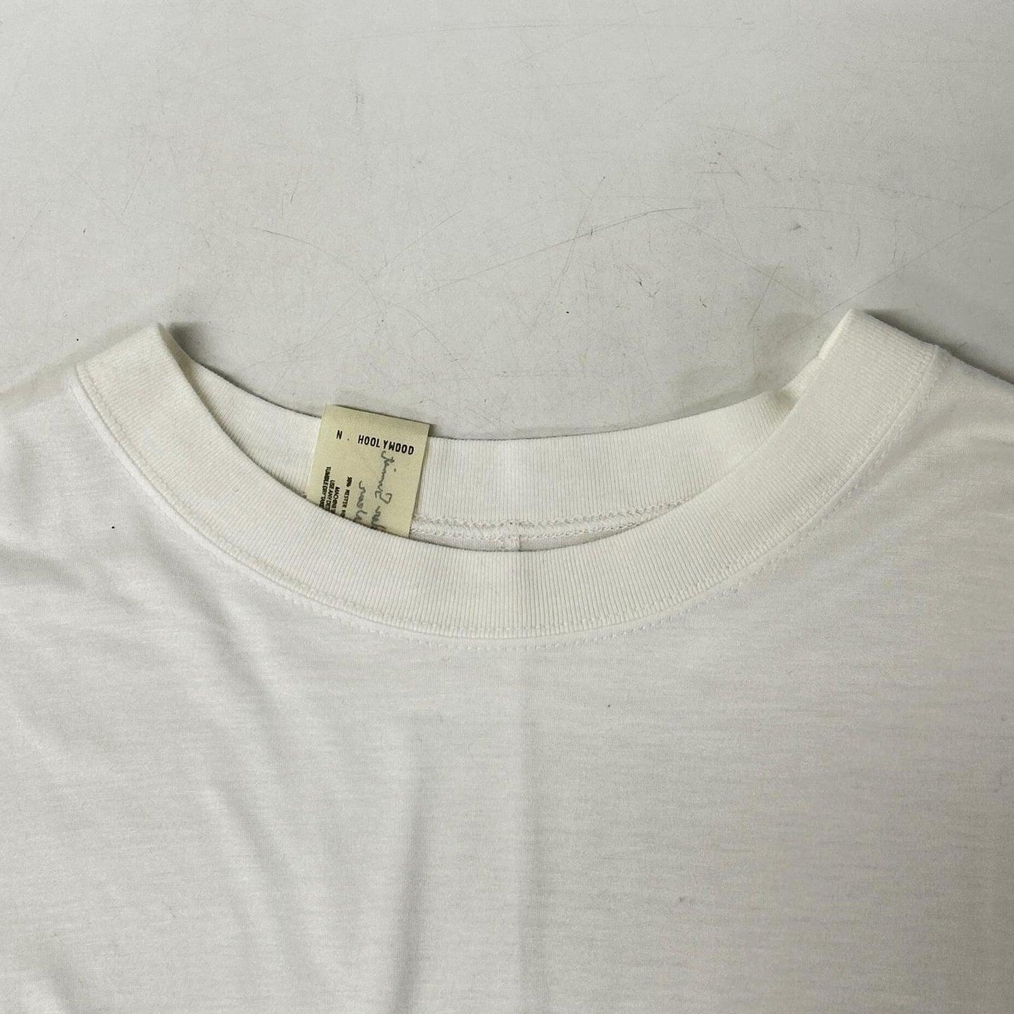 N.Hoolywood エヌハリウッド 81-3-6447-0975 ホワイト 半袖Tシャツ トップス