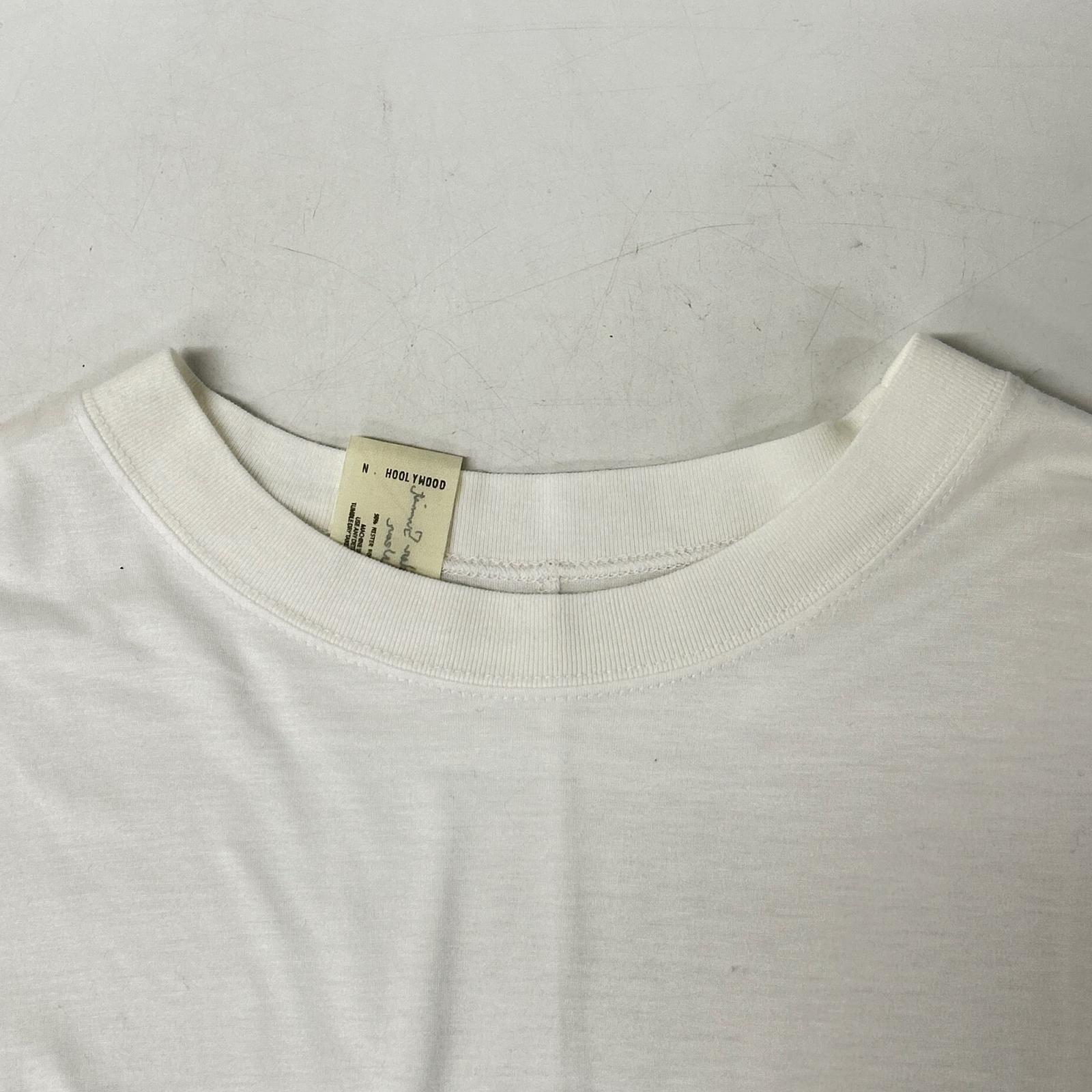 N.Hoolywood エヌハリウッド 81-3-6447-0975 ホワイト 半袖Tシャツ トップス
