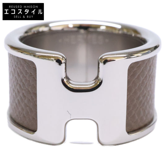HERMES エルメス 【美品】H500059FK18M オランプGM リング 指輪