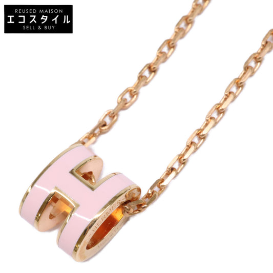 HERMES Hermès [Beautiful] Mini Pop H Pendant Necklace