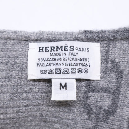 HERMES エルメス 【美品】ヘヴン シェーヌダンクルモチーフ カシミヤニット グローブ