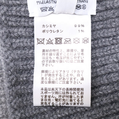 HERMES エルメス 【美品/国内正規】ヘヴン シェーヌダンクルモチーフ カシミヤ ニットキャップ 帽子
