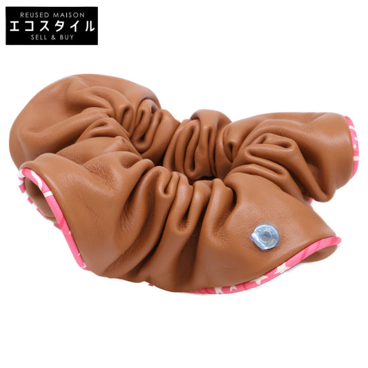 HERMES エルメス 【美品】H241028G 37TU クラウディア アニョー・ナパリゼ シュシュ ヘアアクセサリー