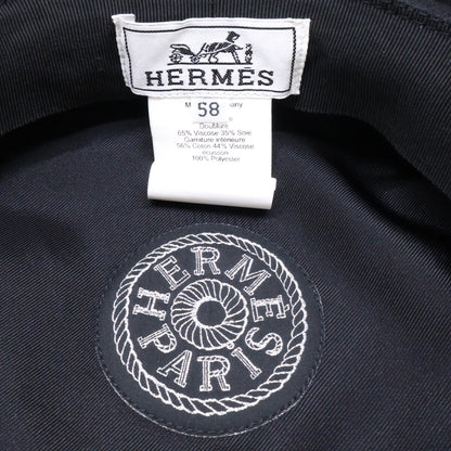 HERMES エルメス セリエボタン ウール キャスケット 帽子