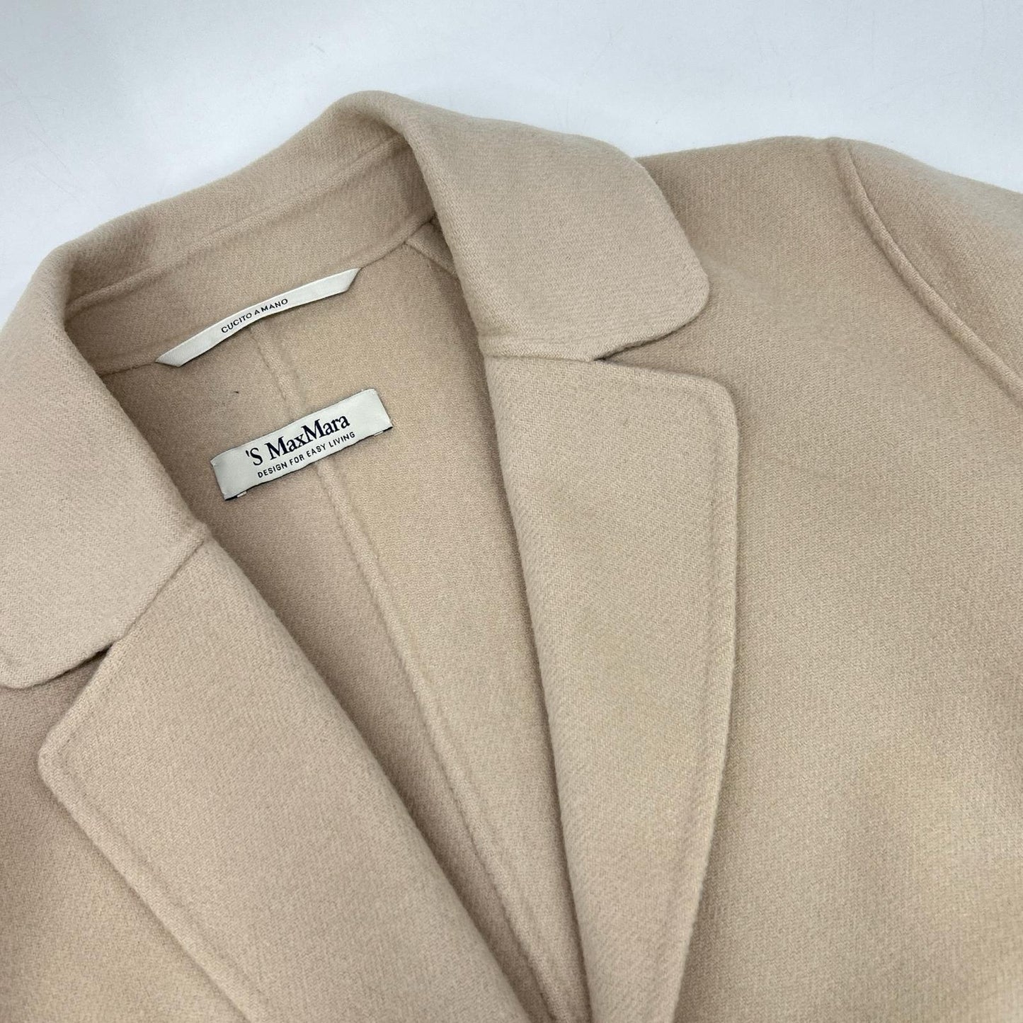 S MaxMara エスマックスマーラ 901113116 クチートアマーノ ヴァージンウール ロングコート コート