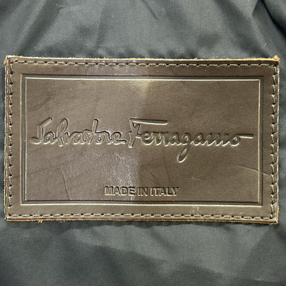 Salvatore Ferragamo サルヴァトーレフェラガモ ネイビー インナーキルティングジレ付き ジャケット コート