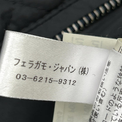 Salvatore Ferragamo サルヴァトーレフェラガモ ネイビー インナーキルティングジレ付き ジャケット コート