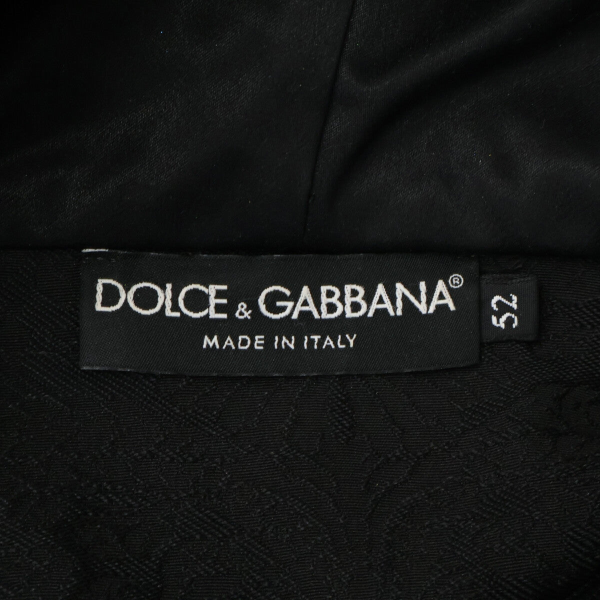 DOLCE&GABBANA Jacquard Hooded Sweatshirt Paisley Pullover Hoodie Top