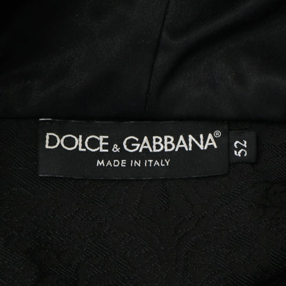 DOLCE&GABBANA Jacquard Hooded Sweatshirt Paisley Pullover Hoodie Top