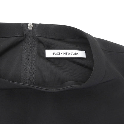 FOXEY NEW YORK フォクシーニューヨーク タックコクーンドレス ワンピース レディース ブラック 38 34096 ワンピース