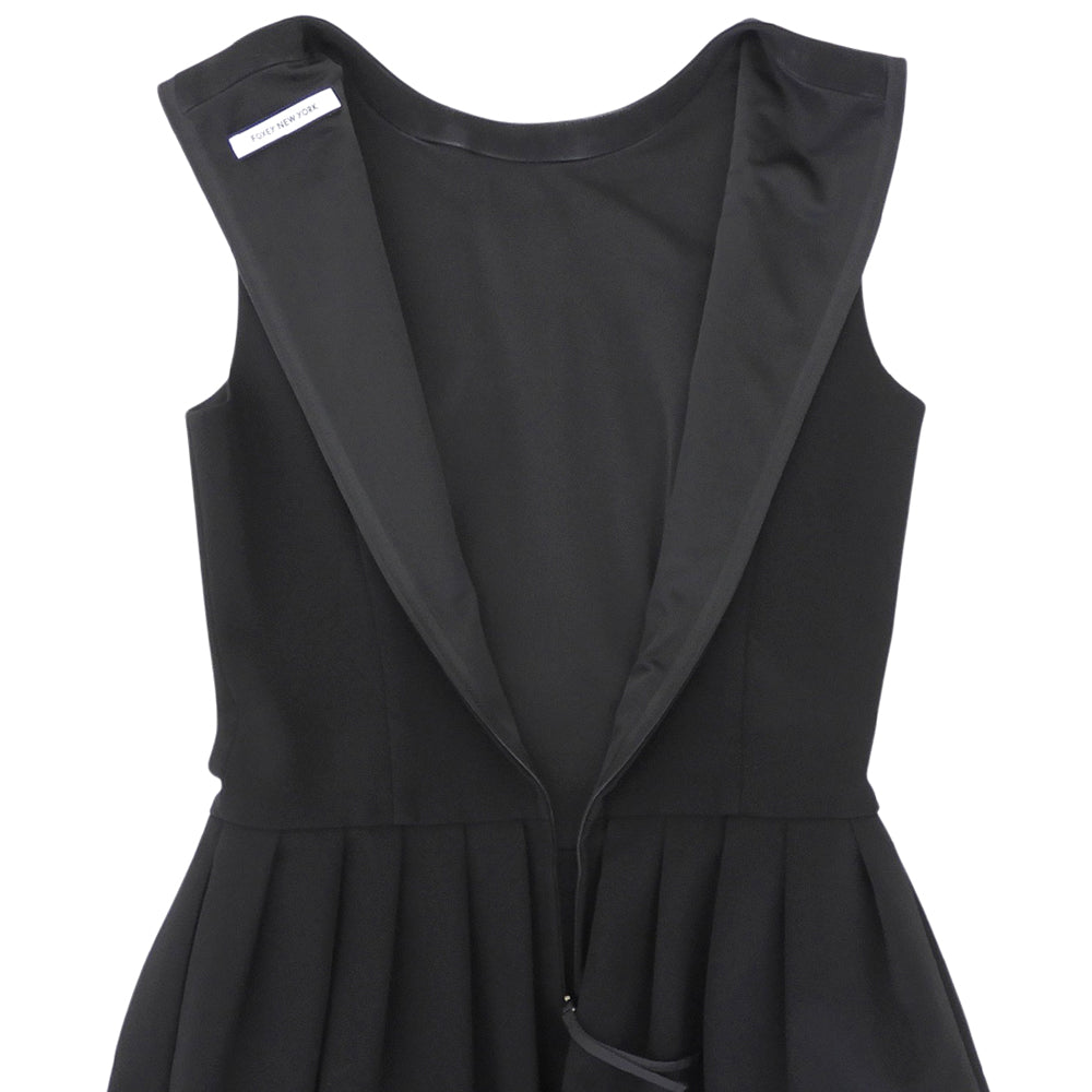 FOXEY NEW YORK フォクシーニューヨーク タックコクーンドレス ワンピース レディース ブラック 38 34096 ワンピース