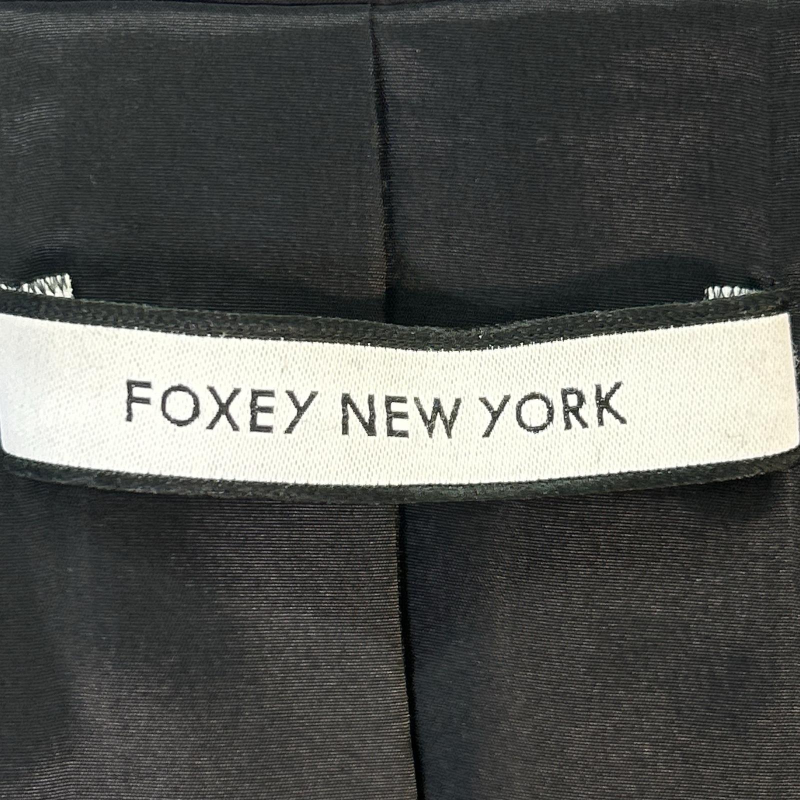 FOXEY NEW YORK フォクシーニューヨーク 35316 ブラック ベルスリーブダウンコート コート