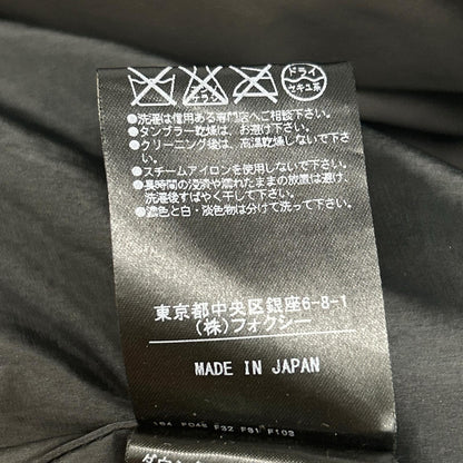 FOXEY NEW YORK フォクシーニューヨーク 35316 ブラック ベルスリーブダウンコート コート