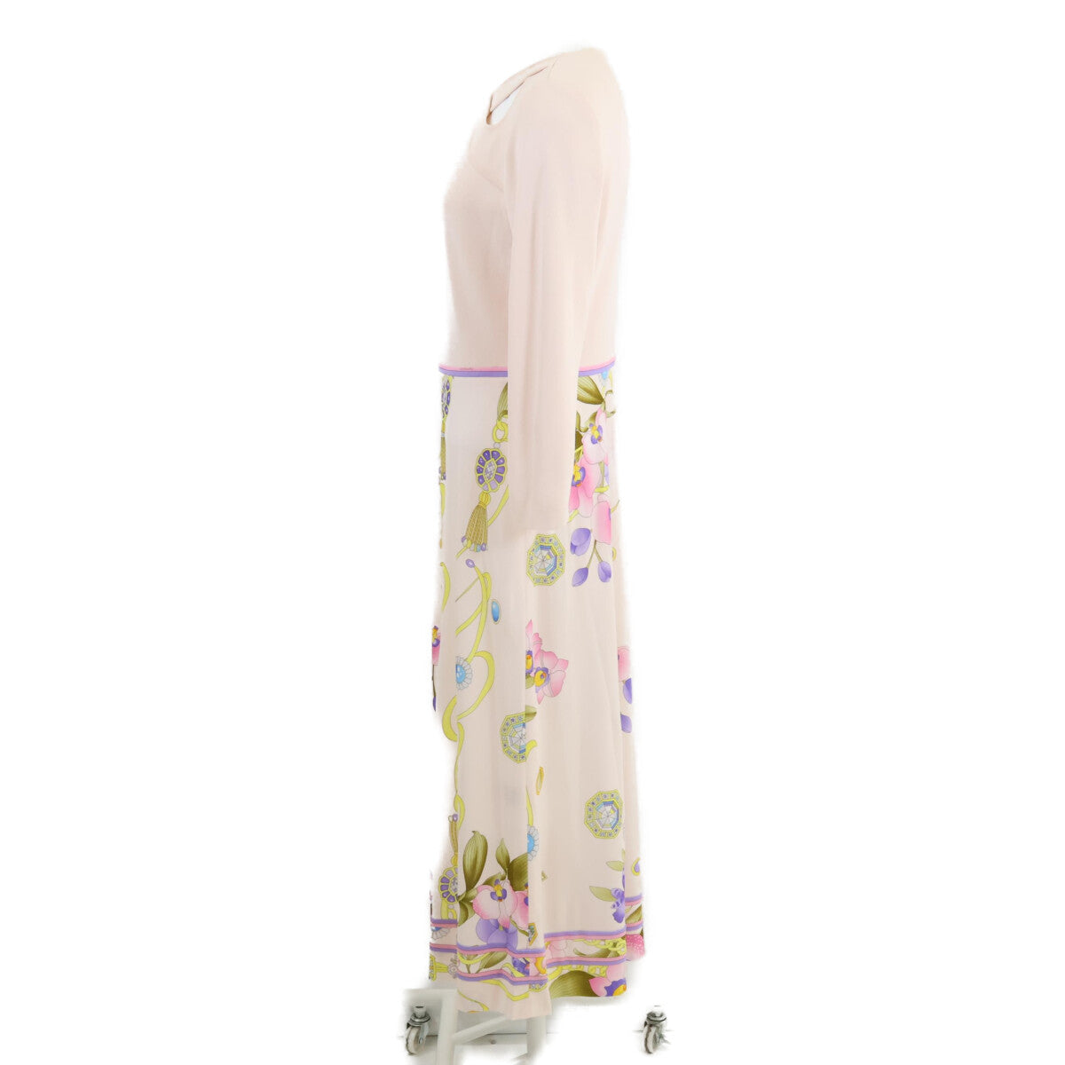 LEONARD 【Like new】0130003T Flower Panel Dress