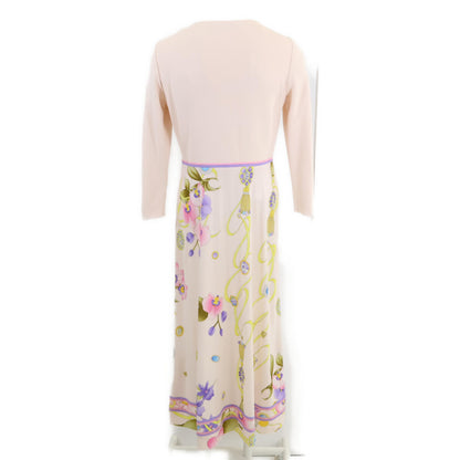 LEONARD 【Like new】0130003T Flower Panel Dress