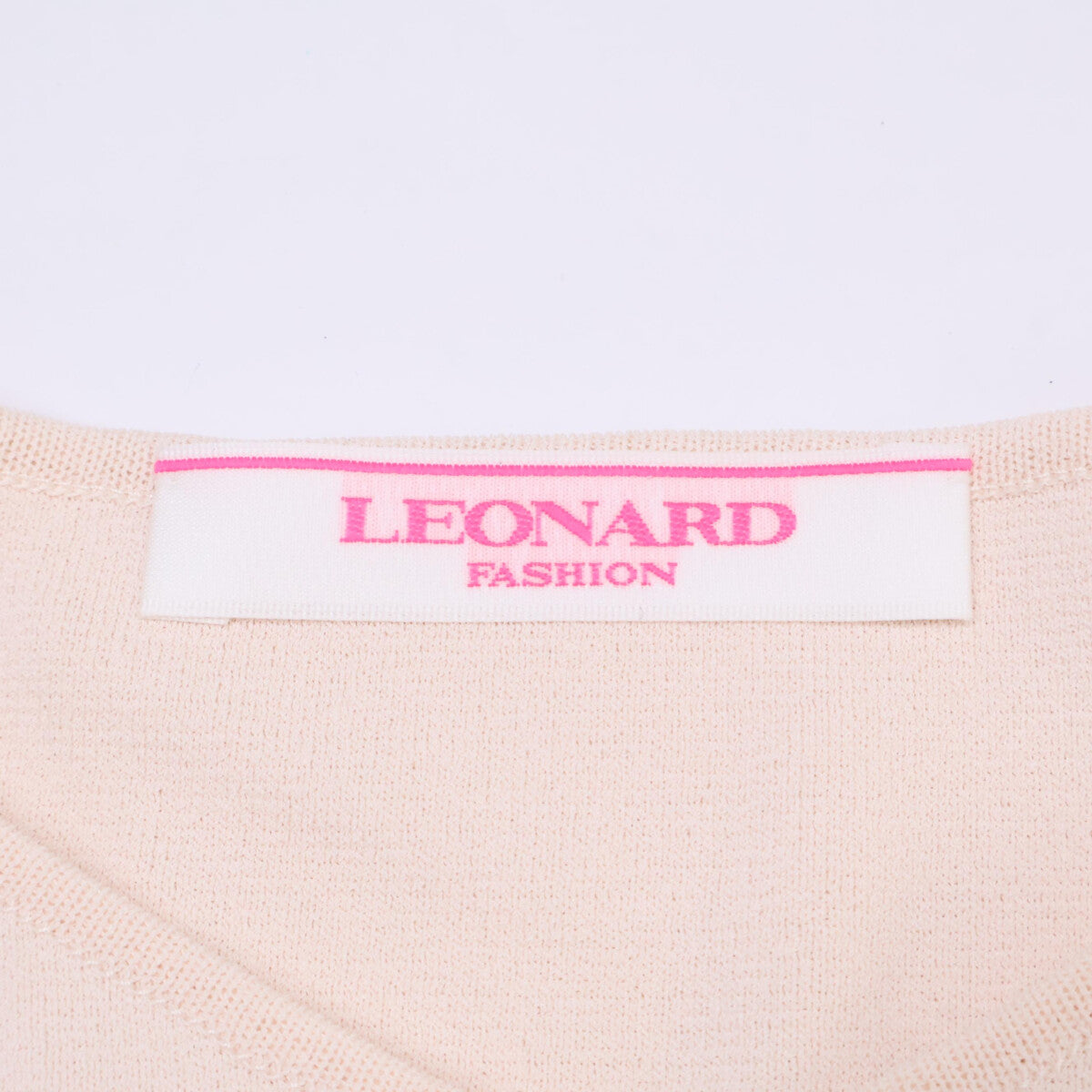LEONARD 【Like new】0130003T Flower Panel Dress
