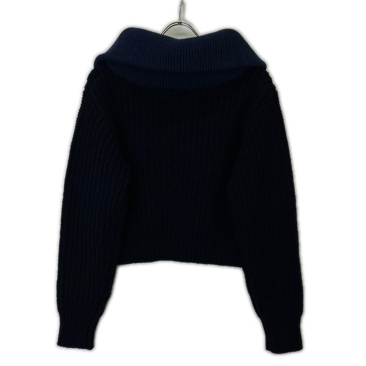 KAPITAL Kapital K2410KN111 海军蓝 3G 羊毛 罗纹 ZIP UP 套头衫 上衣
