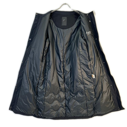 DESCENTE DESCENTE 【Excellent Condition】DXG2201WDB Mizusawa Down Down Long Cardigan/ Coat