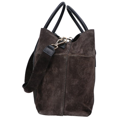 AERIN エアリン Suede Mini Weekender Bag スエード 2WAY トートバッグ