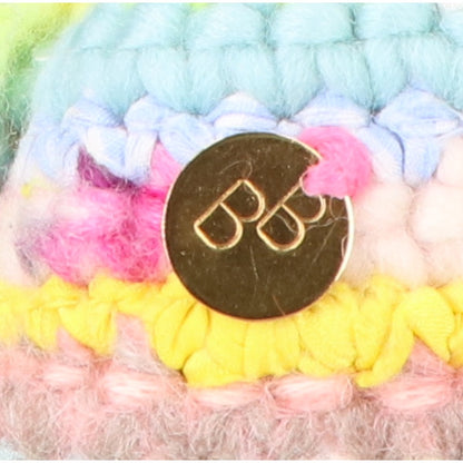 Bud. バド 【美品】INSIDE OUT STITCHES JUMBO リバーシブル ハンドニットバッグ ハンドバッグ