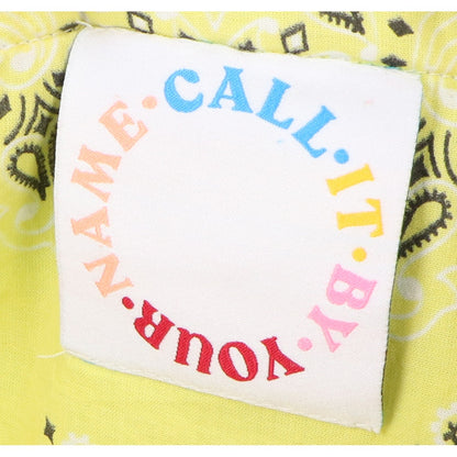CALL IT BY YOUR NAME コールイットバイユアネーム GOOD VIBES ペイズリー柄 2WAY トートバッグ