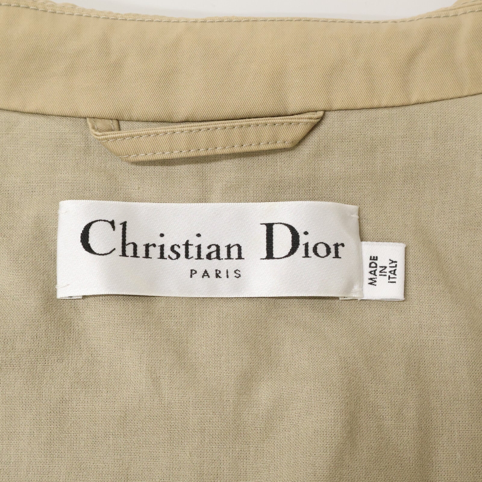 Christian Dior クリスチャンディオール 【国内正規】8E27806A1332 BEE刺繍 トレンチ コート