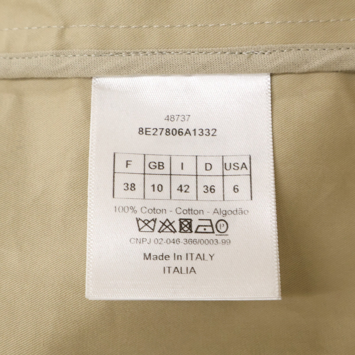 Christian Dior クリスチャンディオール 【国内正規】8E27806A1332 BEE刺繍 トレンチ コート
