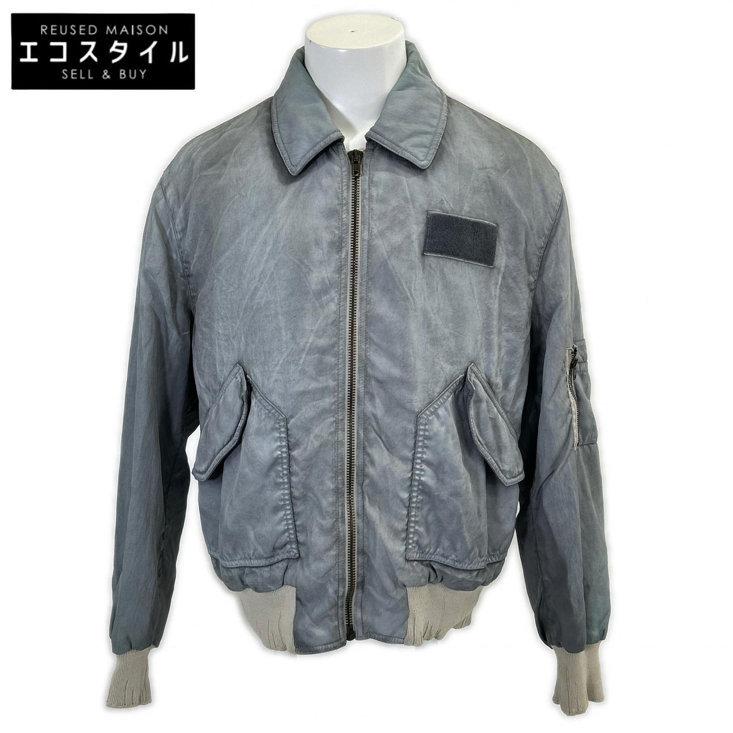 Maison Margiela Maison Margiela 13SS 10 [Domestic Genuine] 30AM024336564 Vintage Finish Bomber Jacket Jacket