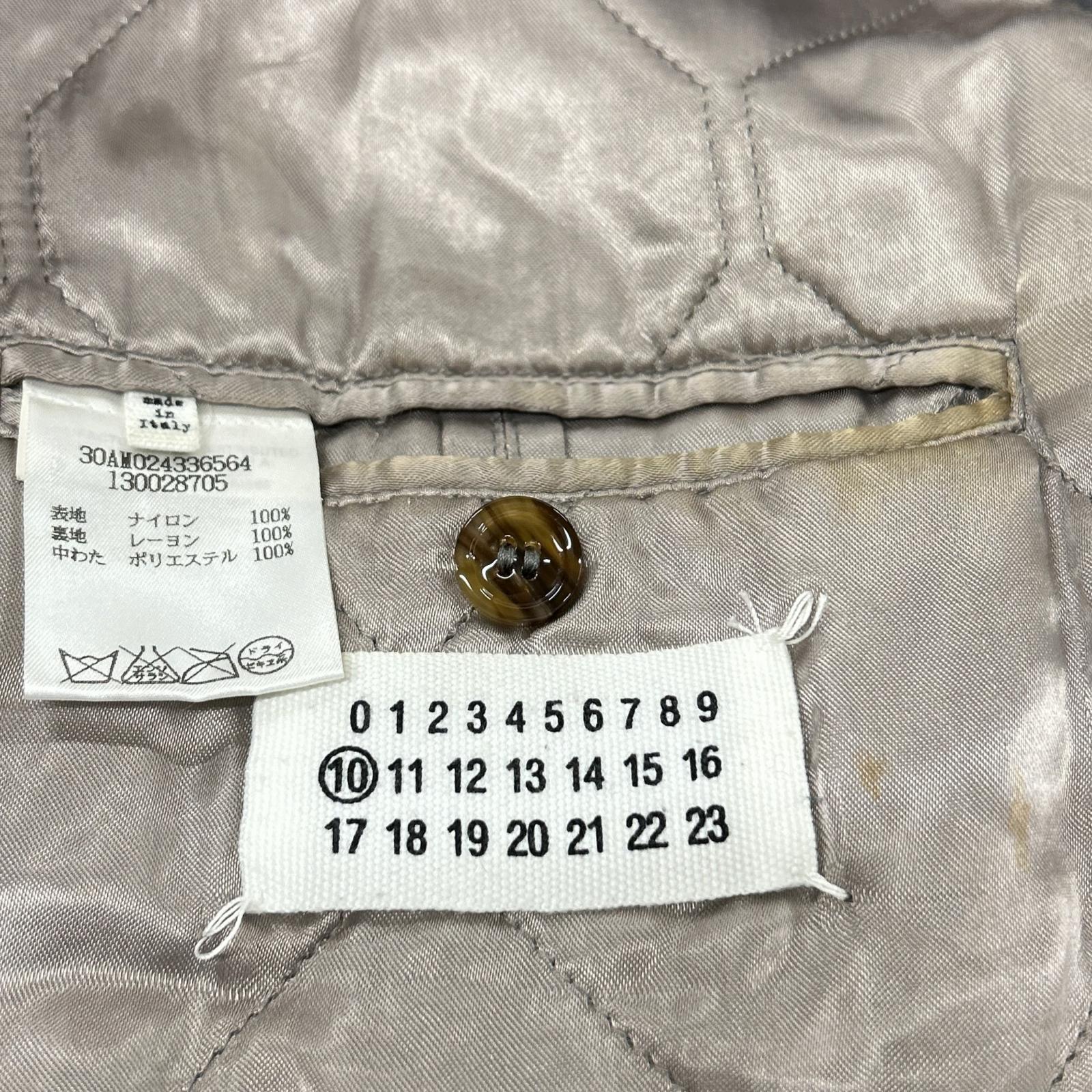 Maison Margiela Maison Margiela 13SS 10 [Domestic Genuine] 30AM024336564 Vintage Finish Bomber Jacket Jacket