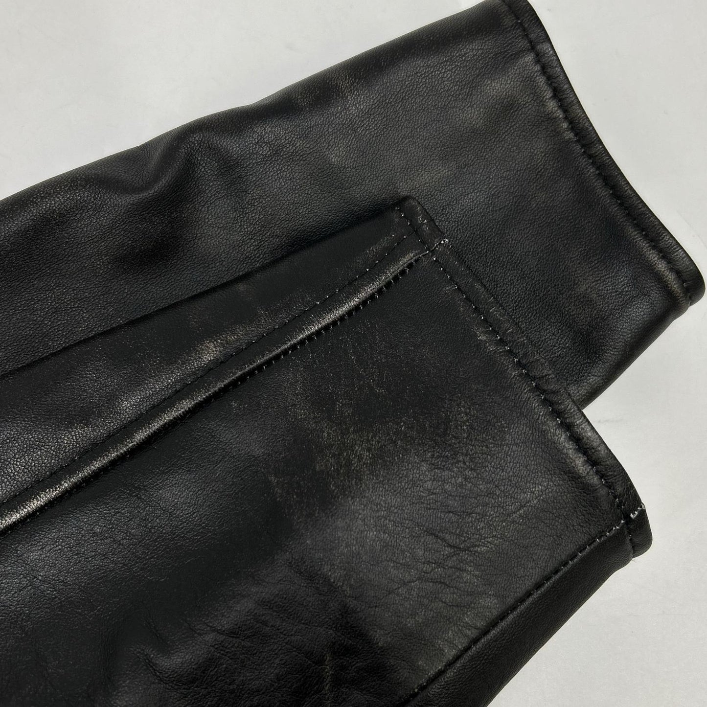 broader ブローダー BRD-032 BRD ベーシック レザー ジャケット ヴィンテージブラック ジャケット