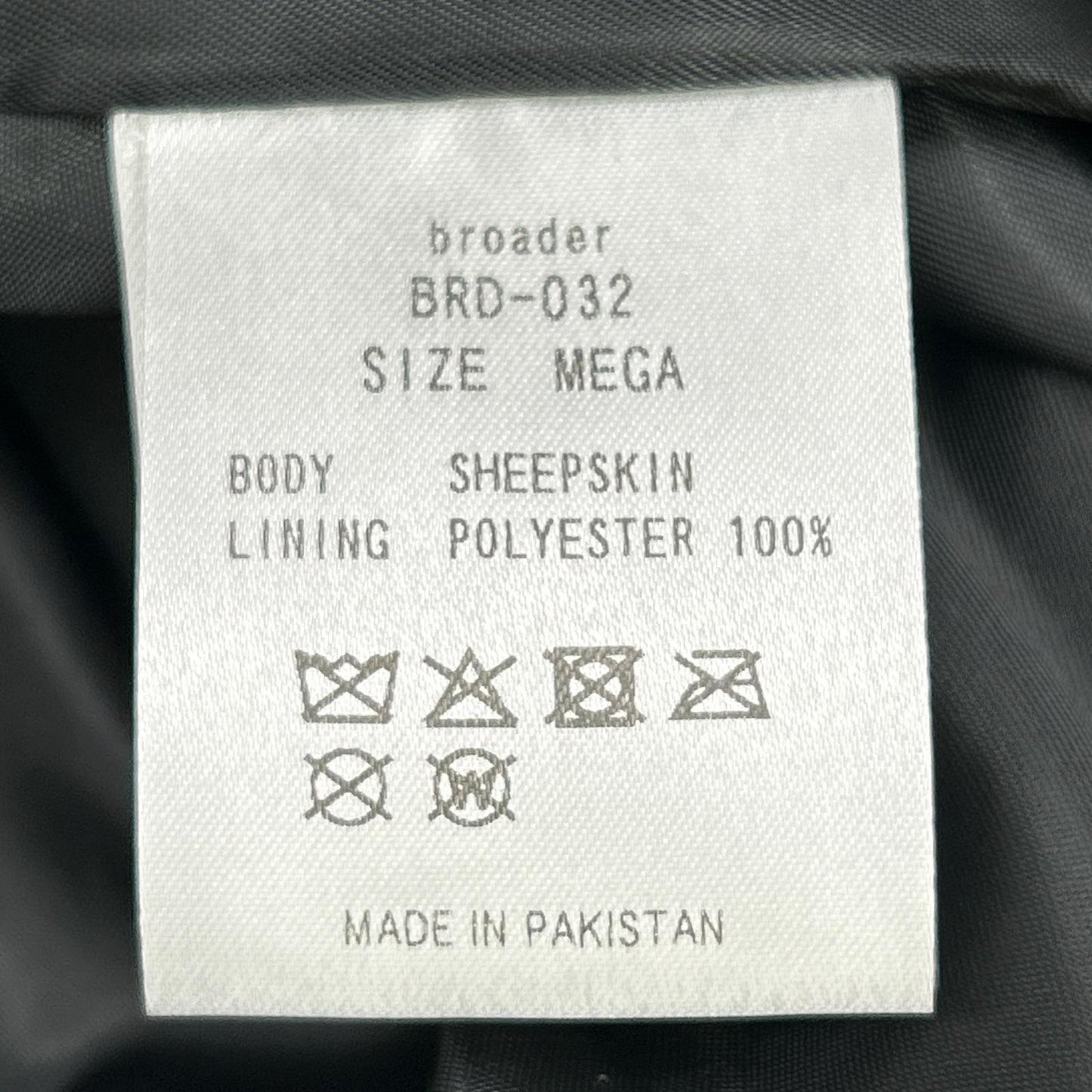 broader ブローダー BRD-032 BRD ベーシック レザー ジャケット ヴィンテージブラック ジャケット