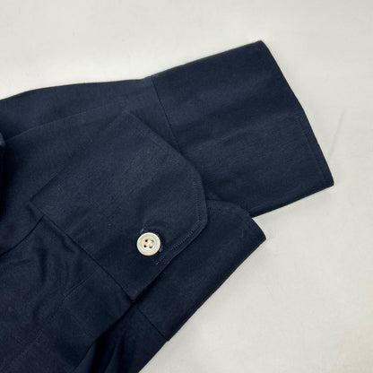 Kiton キートン UMCNERK06R49 ネラーノ コットンジャージー ネイビーシャツ トップス