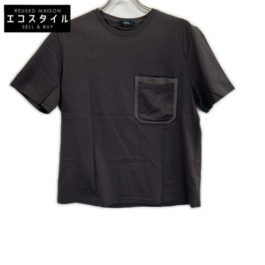 HERNO ヘルノ JG000222U 52016 グレー ポケット クルーネックTシャツ トップス