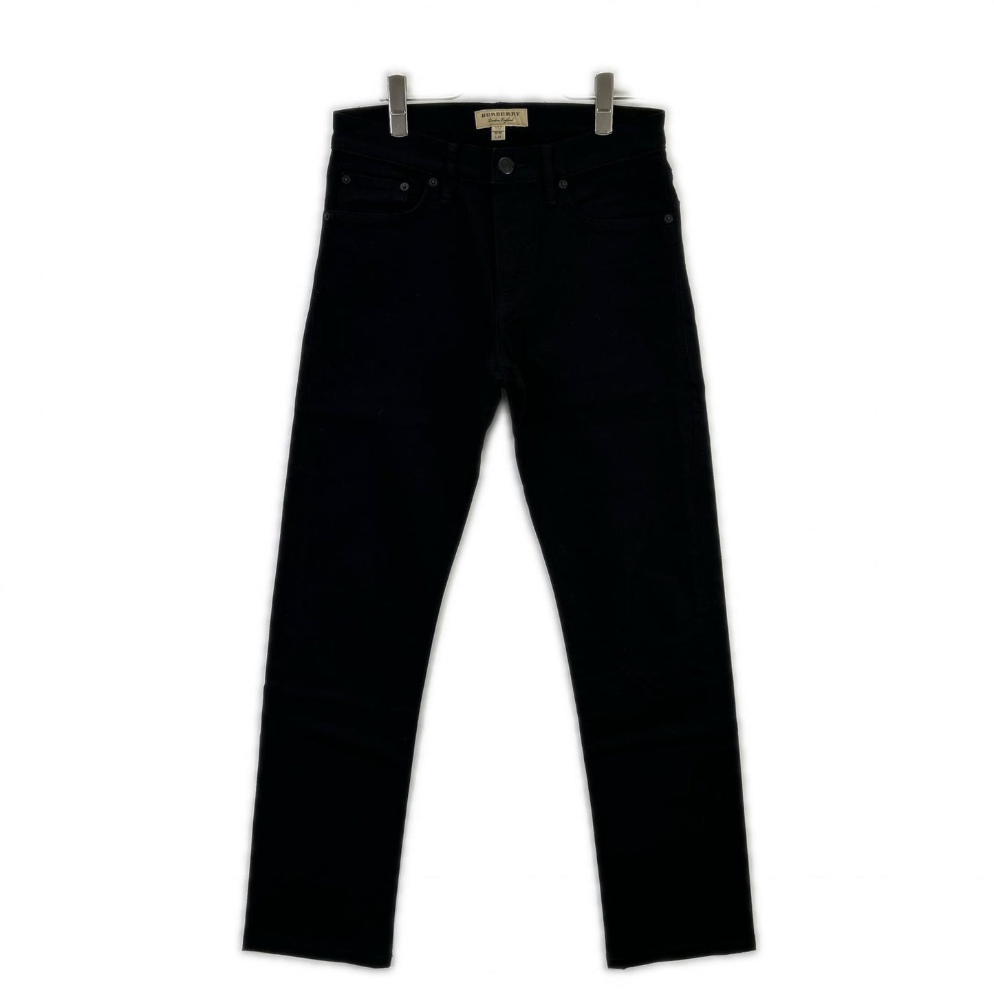BURBERRY バーバリー 4003464 ストレート ブラックデニム ボトムス