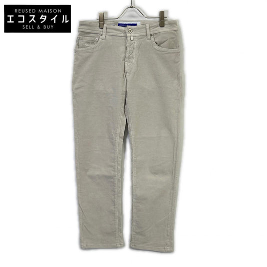 NICK Light Gray Corduroy Pants Bottoms 32 Men's