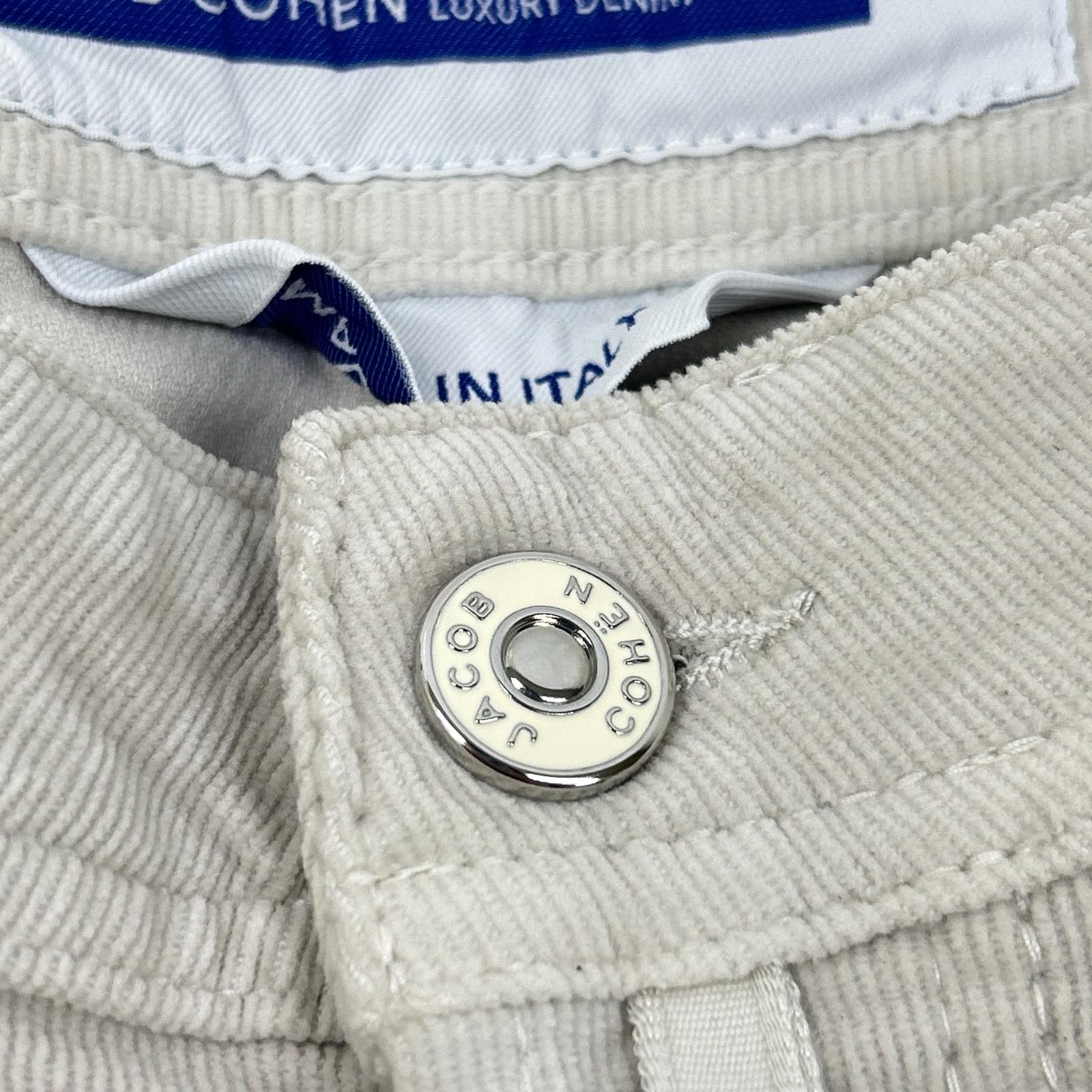 JACOB COHEN ヤコブコーエン NICK ライトグレー コーデュロイパンツ 32 JACOB COHEN ヤコブコーエン NICK ライトグレー コーデュロイパンツ